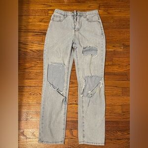 Small ripped jeans hardly worn